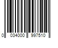 Barcode Image for UPC code 0034000997510