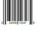 Barcode Image for UPC code 003405103475