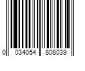 Barcode Image for UPC code 0034054808039