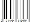 Barcode Image for UPC code 0034054813675