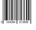 Barcode Image for UPC code 0034054813699