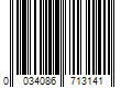 Barcode Image for UPC code 0034086713141