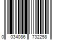 Barcode Image for UPC code 0034086732258