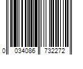 Barcode Image for UPC code 0034086732272