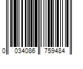 Barcode Image for UPC code 0034086759484