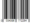 Barcode Image for UPC code 0034086772254