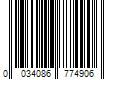 Barcode Image for UPC code 0034086774906