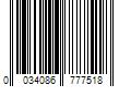 Barcode Image for UPC code 0034086777518