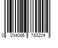 Barcode Image for UPC code 0034086780204