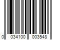 Barcode Image for UPC code 0034100003548