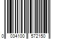 Barcode Image for UPC code 0034100572150