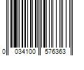 Barcode Image for UPC code 0034100576363