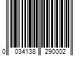 Barcode Image for UPC code 0034138290002