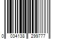 Barcode Image for UPC code 0034138299777