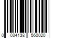 Barcode Image for UPC code 0034138560020