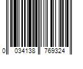 Barcode Image for UPC code 0034138769324