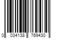 Barcode Image for UPC code 0034138769430