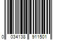 Barcode Image for UPC code 0034138911501