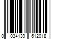 Barcode Image for UPC code 0034139612018