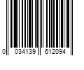 Barcode Image for UPC code 0034139612094