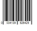 Barcode Image for UPC code 0034139926429