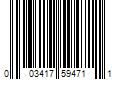 Barcode Image for UPC code 003417594711