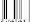 Barcode Image for UPC code 0034223252137