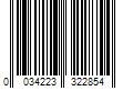 Barcode Image for UPC code 0034223322854