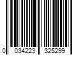 Barcode Image for UPC code 0034223325299