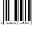 Barcode Image for UPC code 0034223326432