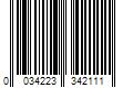 Barcode Image for UPC code 0034223342111