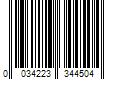 Barcode Image for UPC code 0034223344504