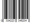 Barcode Image for UPC code 0034223345204