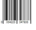 Barcode Image for UPC code 0034223347833