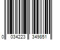 Barcode Image for UPC code 0034223349851. Product Name: Igloo Products Igloo Laguna for Her 28 QT Soft Top Roller Cooler  Powder Blue