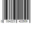 Barcode Image for UPC code 0034223422509