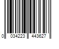 Barcode Image for UPC code 0034223443627