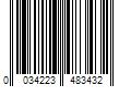 Barcode Image for UPC code 0034223483432