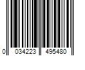 Barcode Image for UPC code 0034223495480