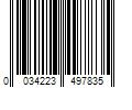 Barcode Image for UPC code 0034223497835