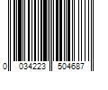 Barcode Image for UPC code 0034223504687