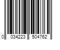 Barcode Image for UPC code 0034223504762