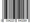 Barcode Image for UPC code 0034223540289