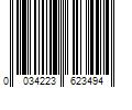 Barcode Image for UPC code 0034223623494. Product Name: Igloo Product Corp. Igloo 18 cans Laguna Gripper Soft Sided Cooler  Gray Twill with Ibiza Blue