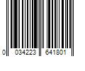 Barcode Image for UPC code 0034223641801