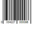 Barcode Image for UPC code 0034227000086