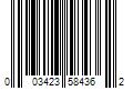 Barcode Image for UPC code 003423584362