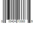 Barcode Image for UPC code 003424133835