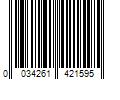 Barcode Image for UPC code 0034261421595