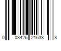 Barcode Image for UPC code 003426216338